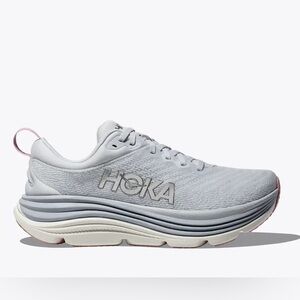 HOKA Gaviota 5 Shoes in Sea Ice/Pink Twilight